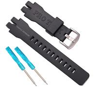 RCNZWQB Armband aus Kunstharz, kompatibel mit Casio PRG-300/PRW-6000/6100/3000/3100, Herren-Sport-Bergsteigen, Ersatz-Armband aus Gummi