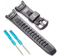 RCNZWQB Gummiband Ersatz für Casio PRG-130-1V, PRW-1500-1V 10290980 Herren Sport Uhrenarmband