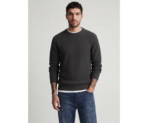 Rdd Einfarbig Strickpullover S Grau