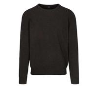 COMMANDER Finest Clothing - Rdh.-Pullover Basic, uni chocolate mel. - Gr. - XL