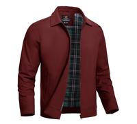 Rdruko Jacke Herren Übergangsjacke Bomberjacke Herbst Blouson | Leichte Windjacke Dünne Blousonjacke Freizeitjacke Fliegerjacke Male Outdoor Jacken Frühling Windbreaker Sommerjacke