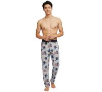 RE:COVERED X MARVEL Comics Hero Loungepants Herren Schlafanzug-Hose mit Marvel-Figuren-Print Baumwolle Pyjama-Hose PCMARV500 Grau S