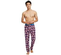 RE:COVERED X MARVEL Loungepants Captain America Herren Schlafanzug-Hose Schutzschild-Print Pyjama-Hose PCMARV502 Blau/Rot XL