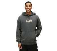 RE:COVERED X Star Wars Herren Kapuzen-Pullover mit Back-Print Baumwoll-Hoody Langarm-Shirt RCDIF2047 Grau M