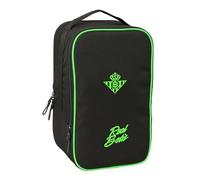 Real Betis BALOMPIÉ Doppelter Schuhschrank, multifunktional, für Sport, außerschulisch, Fußball, bequem und vielseitig, 21 x 16 x 36 cm