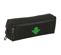 Real BETIS BALOMPIÉ Federmäppchen, klein, Federmäppchen für Kinder, ideal für Kinder im Schulalter, bequem und vielseitig, Qualität und Widerstandsfähigkeit, 22 x 6 x 8,5 cm