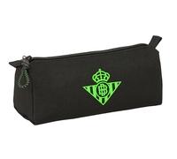 Real BETIS BALOMPIÉ Federmäppchen mit Reißverschluss und Fach, Federmäppchen für Kinder, ideal für Kinder im Schulalter, bequem und vielseitig, Qualität und Widerstandsfähigkeit, 21 x 7 x 8 cm