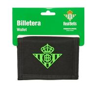 Real Betis BALOMPIÉ Geldbörse, Brieftasche, Geldbörse, bequem und vielseitig, Qualität und Widerstandsfähigkeit, 12,5 x 9,5 cm