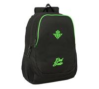 Real BETIS BALOMPIÉ Schulrucksack für Kinder, ideal für Kinder verschiedener Altersgruppen, bequem und vielseitig, Qualität und Widerstandsfähigkeit, 32 x 16 x 44 cm