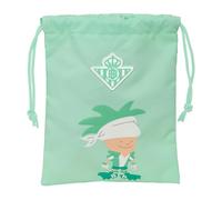 Real BETIS BALOMPIÉ Vorschule - Lunch Bag, Federmäppchen, Qualität und maximale Widerstandsfähigkeit, für Mahlzeiten, Erholung, 20 x 25 cm