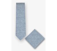 REAL GUYS by J.PLOENES - Krawatte + Tuch in Box blau, 7 cm x 148 cm