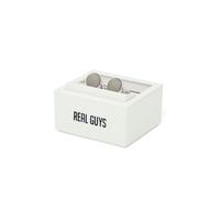 Real Guys Manschettenknöpfe braun, Einfarbig