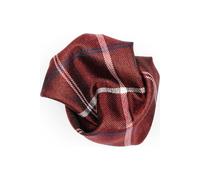 Real Guys Einstecktuch rot, Kariert