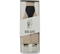 Real Guys Hosenträger braun, Einfarbig