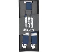 Real Guys Hosenträger dunkelblau, Einfarbig