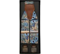 Real Guys Hosenträger grün, Blumen