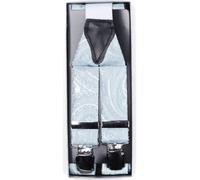 Real Guys Hosenträger hellblau, Paisley