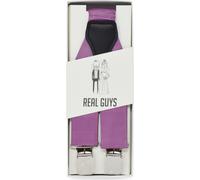 Real Guys Hosenträger pink, Einfarbig