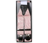 Real Guys Hosenträger rose, Paisley