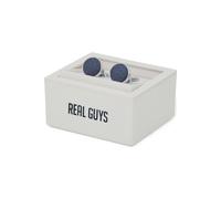 Real Guys Manschettenknöpfe navy, Einfarbig