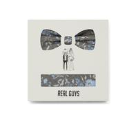 Real Guys Set Fliege, Einstecktuch braun, Paisley