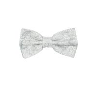 Real Guys Set Fliege, Einstecktuch grün, Paisley