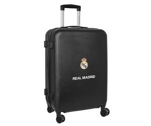 Real Madrid 2. Team 23/24 - Kabinenwagen 24 Zoll, Koffer mit Rädern, Sicherheitsschloss, Leichter Koffer, 40 x 26 x 63 cm, Marineblau, Marineblau, Estándar, Casual