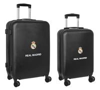 Real Madrid 2. Team 23/24 - Kabinenwagen 50,8 cm und 24 Zoll, mit Lenkrollen, Koffer mit Rädern, Sicherheitsschloss, leichten Koffern, 40 x 26 x 63 cm, Marineblau, Marineblau, Estándar, Casual