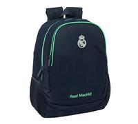 Real Madrid 2. Team 25/26 Schulrucksack für Kinder, ideal für Kinder verschiedener Altersgruppen, bequem und vielseitig, Qualität und Widerstandsfähigkeit, 32 x 16 x 44 cm
