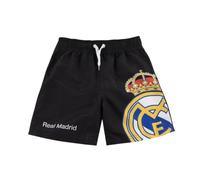 Real Madrid Badeanzug für Jungen, Schwarz Badeshorts, Kinderbadeanzug, Größen 6 bis 14 Jahre (DE/NL/SE/PL, Alter, 8 Jahre, Regular, Schwarz)