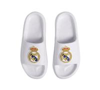 Real Madrid Badelatschen Kinder - Cerdá Schiebe-Sandalen für Jungen und Mädchen, leicht, rutschfest, EVA-Material, Strand, Pool, Schwimmbad und Sommer
