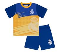 Real Madrid CF - Kurzarm-Schlafanzug für Kinder - Blau, blau, 11-12 Jahre