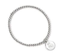 The Carat Shop Perlenarmband Real Madrid Football Club mit silberfarbenen Scheiben