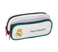 Real Madrid Equiicion 26/27 Federmäppchen mit Tasche, Federmäppchen für Kinder, ideal für Kinder im Schulalter, bequem und vielseitig, Qualität und Widerstandsfähigkeit, 21 x 6 x 10,5 cm