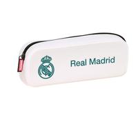 Real Madrid Equiicion 26/27 Federmäppchen, quadratisch, Silikon, für Kinder, ideal für Kinder im Schulalter, bequem und vielseitig, Qualität und Widerstandsfähigkeit, 18,5 x 5,5 x 7,5 cm