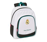 Real Madrid Equiicion 26/27 Kinder-Rucksack, ideal für Kinder verschiedener Altersgruppen, bequem und vielseitig, Qualität und Widerstandsfähigkeit, 28 x 10 x 34 mm