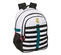 Safta Real Madrid 26/27 Doucle Cross 23.46l Backpack Weiß Kinder