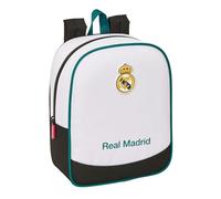Real Madrid Equiipacion 26/27 Kinderrucksack, Kinderrucksack, Schulrucksack, anpassbar an Kinderwagen, ideal für Kindergärten, bequem und vielseitig, Qualität und Widerstandsfähigkeit, 22 x 10 x 27 cm