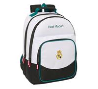 Safta Real Madrid 26/27 Double 21.5l Backpack Weiß Kinder