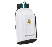 Safta Mini-Rucksack Real Madrid 26/27 8,5 l Weiß Kinder 22x10x39 cm