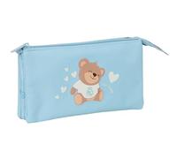 safta Real Madrid Kindermäppchen mit DREI Fächern, ideal für Kinder im Schulalter, bequem und vielseitig, Qualität und Widerstandsfähigkeit, 22 x 3 x 12 cm