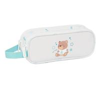 Real Madrid Kindermäppchen, vorschulweiß, ideal für Kinder im Schulalter, bequem und vielseitig, Qualität und Widerstandsfähigkeit, 21 x 6 x 8 cm