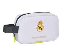 Real Madrid Kleine Umhängetasche 25/26 Ausrüstung für Schule und Freizeit Alltag - Kleine Umhängetasche Real Madrid mit verstellbarem Gurt und Mehreren Taschen, Kulturbeutel, 22 cm, Modisch
