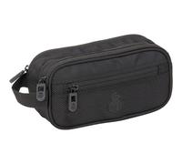 Real Madrid Kulturbeutel für Reise und tägliche Pflege - Real Madrid Kulturbeutel für Kinder und Erwachsene mit Fächern und Aufhänger