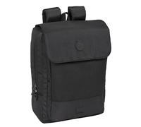 Safta Real Madrid Premium 13.3´´ 13.60l 22x39x10 Cm 622364359 Backpack Schwarz Kinder