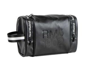 Real Madrid Reise-Kulturtasche für Jungen und Mädchen - Perfektes Kinder-Reiseset zur Aufbewahrung von Hygieneartikeln - Ideal für Kurztrips, Urlaub,