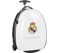 Real Madrid Reiserucksack, große Kapazität und gepolsterte Rückenlehne, offizielles Lizenzprodukt, robust, für Kinder, Jugendliche und Erwachsene, Kinderwagen, Standard