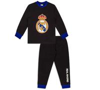 Real Madrid Schlafanzug für Jungen, Fußball-Nachtwäsche-Set, Baumwolle, Nachtwäsche, Alter 5 bis 13 Jahre