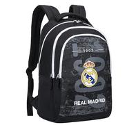 Real Madrid Schulrucksack mit 3 Fächern Real - Offizielle Kollektion