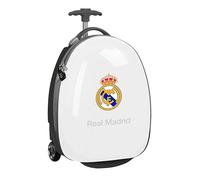 Safta Real Madrid 25/26 16´´ Wheeled Backpack Weiß